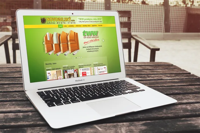 Jednojazyčný web s redakčním systémem